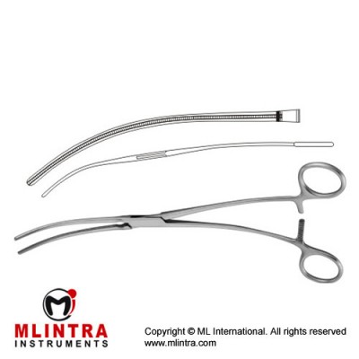 DeBakey Atrauma Aortic Aneurysm Clamp Stainless Steel, 33 cm - 13 " DeBakey Atrauma Aortic Aneurysm Clamp Stainless Steel, 33 cm - 13 "